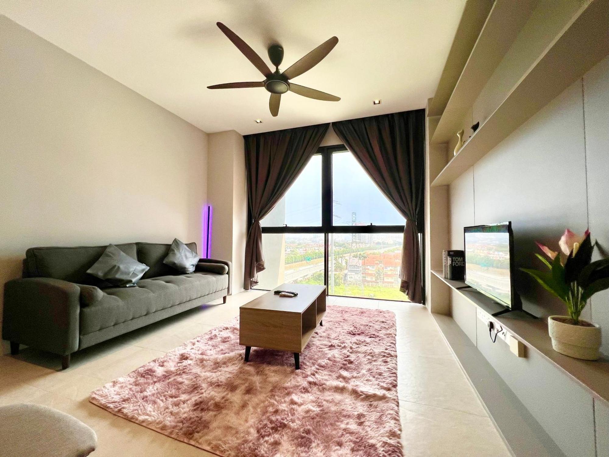 Lc 1-10pax 3room Cozy 4qbed Wifi Tv Tropicana Apartment