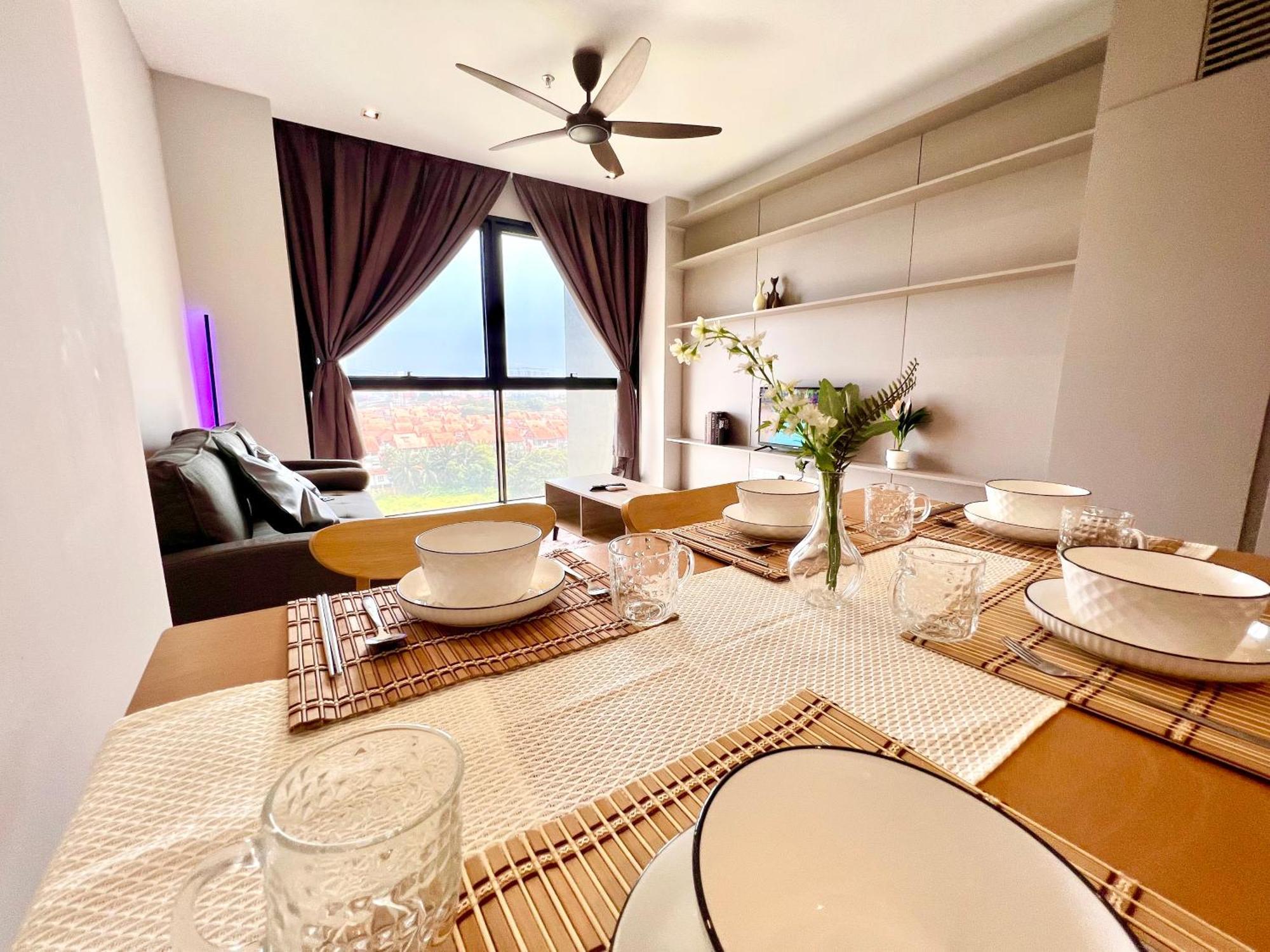 Apartment Lc 1-10pax 3room Cozy 4qbed Wifi Tv Tropicana